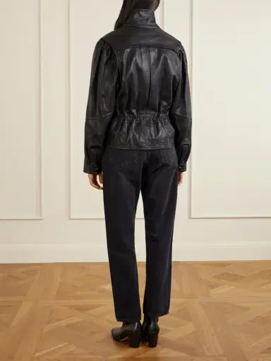 Isabel Marant Tressy Leather Biker Jacket | Thumbnail 4 Isabel Marant Tressy Leather Biker Jacket | Thumbnail 4