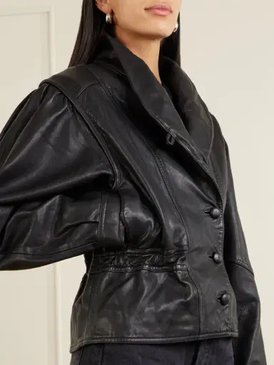 Isabel Marant Tressy Leather Biker Jacket | Thumbnail 5 Isabel Marant Tressy Leather Biker Jacket | Thumbnail 5