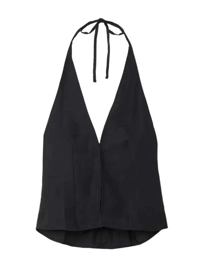 Linen Halterneck Top