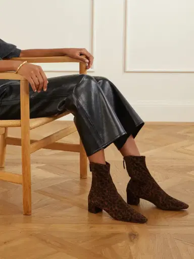 Aquazzura Saint Honoré 35 Animal-print Suede Boots | Thumbnail 2 Aquazzura Saint Honoré 35 Animal-print Suede Boots | Thumbnail 2