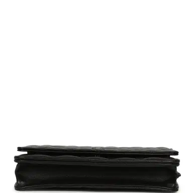 Chanel Chanel Classic Wallet On Chain WOC SO Black Lambskin Black Hardware | Thumbnail 6 Chanel Chanel Classic Wallet On Chain WOC SO Black Lambskin Black Hardware | Thumbnail 6