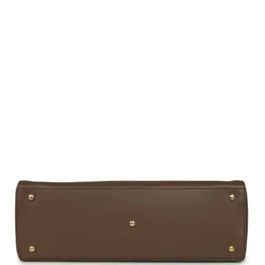 Chanel Chanel Large Cerf Shopping Bag Brown Calfskin Gold Hardware | Thumbnail 6 Chanel Chanel Large Cerf Shopping Bag Brown Calfskin Gold Hardware | Thumbnail 6