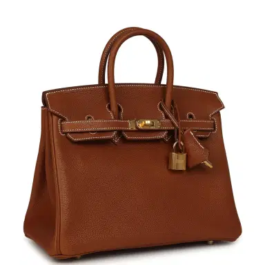 HERMÈS Hermes Birkin 25 Fauve Barenia Faubourg Gold Hardware | Thumbnail 2 HERMÈS Hermes Birkin 25 Fauve Barenia Faubourg Gold Hardware | Thumbnail 2