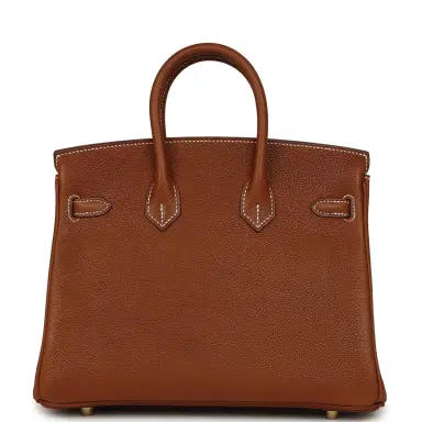 HERMÈS Hermes Birkin 25 Fauve Barenia Faubourg Gold Hardware | Thumbnail 4 HERMÈS Hermes Birkin 25 Fauve Barenia Faubourg Gold Hardware | Thumbnail 4