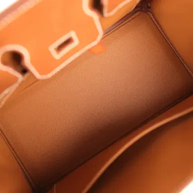 HERMÈS Hermes Birkin 25 Fauve Barenia Faubourg Gold Hardware | Thumbnail 8 HERMÈS Hermes Birkin 25 Fauve Barenia Faubourg Gold Hardware | Thumbnail 8