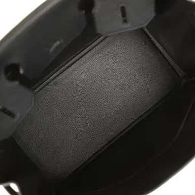 HERMÈS Hermes Birkin 30 Black Togo Palladium Hardware | Thumbnail 8