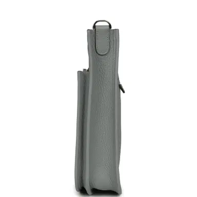 HERMÈS Hermes Evelyne 23 Gris Pantin Clemence Palladium Hardware | Thumbnail 3 HERMÈS Hermes Evelyne 23 Gris Pantin Clemence Palladium Hardware | Thumbnail 3