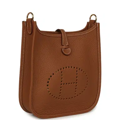 HERMÈS Hermes Evelyne TPM Gold Clemence Gold Hardware | Thumbnail 2 HERMÈS Hermes Evelyne TPM Gold Clemence Gold Hardware | Thumbnail 2