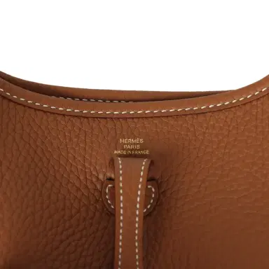 HERMÈS Hermes Evelyne TPM Gold Clemence Gold Hardware | Thumbnail 7 HERMÈS Hermes Evelyne TPM Gold Clemence Gold Hardware | Thumbnail 7