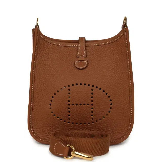 hermes Hermes Evelyne TPM Gold Clemence Gold Hardware