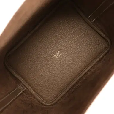 HERMÈS Hermes Picotin Lock 18 Etoupe Clemence Gold Hardware | Thumbnail 7