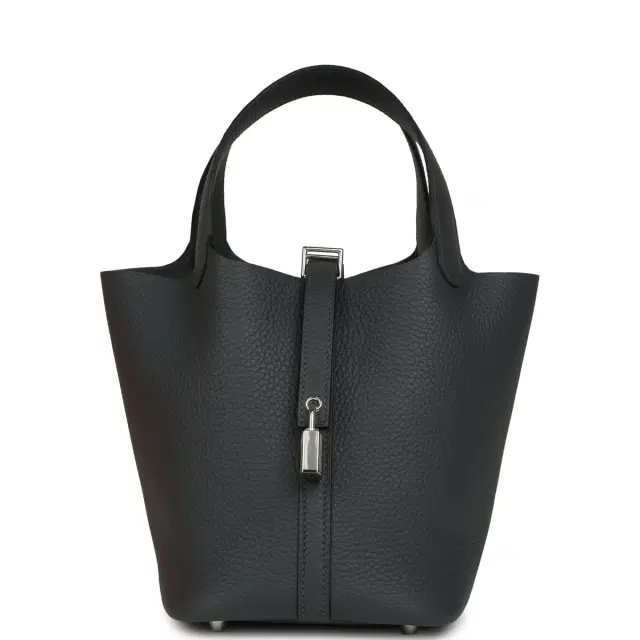 hermes Hermes Picotin Lock 18 Gris Misty Clemence Palladium Hardware