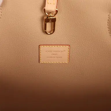 Louis Vuitton Louis Vuitton Neverwoof MM Blue Denim Monogram Gold Hardware | Thumbnail 9 Louis Vuitton Louis Vuitton Neverwoof MM Blue Denim Monogram Gold Hardware | Thumbnail 9