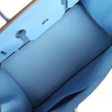 HERMÈS Pre-owned Hermes Birkin 35 Bleu Paradise Epsom Gold Hardware | Thumbnail 8 HERMÈS Pre-owned Hermes Birkin 35 Bleu Paradise Epsom Gold Hardware | Thumbnail 8