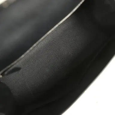 HERMÈS Pre-owned Hermes Kelly Sellier 28 Black Epsom Palladium Hardware | Thumbnail 8 HERMÈS Pre-owned Hermes Kelly Sellier 28 Black Epsom Palladium Hardware | Thumbnail 8