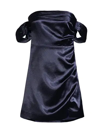 Likely Women's Paz Strapless Satin Minidress | Thumbnail 1 Likely Women's Paz Strapless Satin Minidress | Thumbnail 1