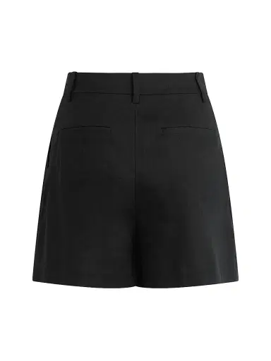 Favorite Daughter Women's The Favorite Linen Shorts - Black - Size 12 | Thumbnail 3 Favorite Daughter Women's The Favorite Linen Shorts - Black - Size 12 | Thumbnail 3