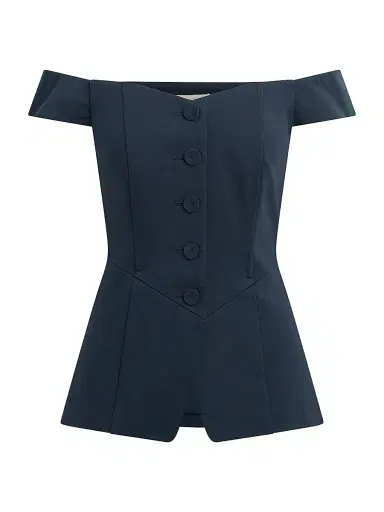 Favorite Daughter Women's The One That I Want Top - Navy - Size 14 | Thumbnail 1 Favorite Daughter Women's The One That I Want Top - Navy - Size 14 | Thumbnail 1