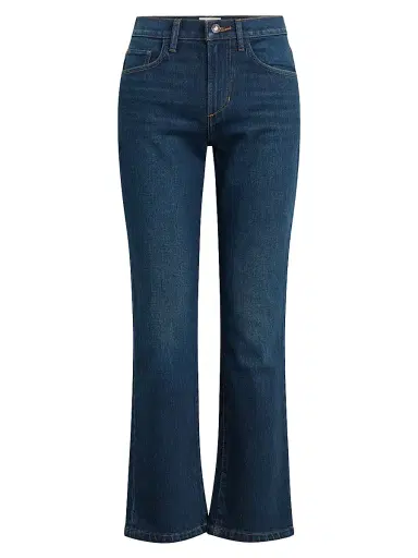 Favorite Daughter Women's The Dot Mid-Rise Straight-Leg Jeans - Adelaide - Size 32 | Thumbnail 1