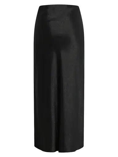 Favorite Daughter Women's The Favorite Hammered Satin Midi-Skirt - Black - Size Large | Thumbnail 3 Favorite Daughter Women's The Favorite Hammered Satin Midi-Skirt - Black - Size Large | Thumbnail 3