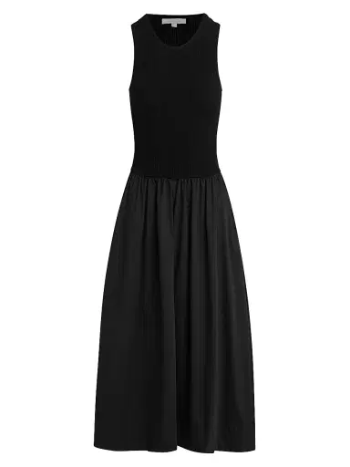 Favorite Daughter Women's The Lennon Ribbed Midi-Dress - Black - Size XL | Thumbnail 1 Favorite Daughter Women's The Lennon Ribbed Midi-Dress - Black - Size XL | Thumbnail 1