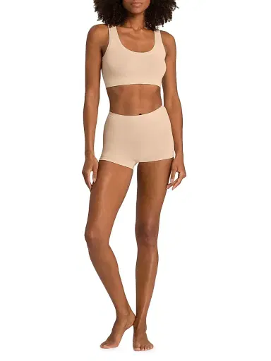 Hanro Women's Touch Feeling Crop Top - Nude - Size XL | Thumbnail 2 Hanro Women's Touch Feeling Crop Top - Nude - Size XL | Thumbnail 2
