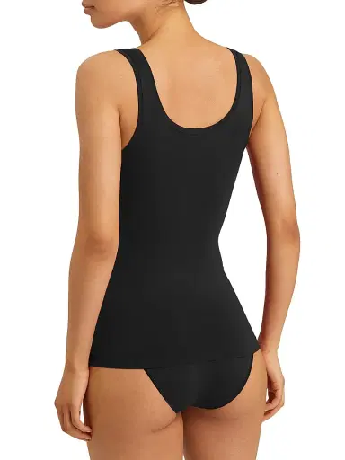 Hanro Women's Touch Feeling Tank - Black - Size XL | Thumbnail 4 Hanro Women's Touch Feeling Tank - Black - Size XL | Thumbnail 4