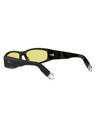 Dior Men's Symbol S1I 59MM Geometric Sunglasses - Black Brown | Thumbnail 4