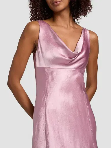 Jason Wu Collection Women's Satin Asymmetric Midi-Dress - Peony - Size 14 | Thumbnail 6
