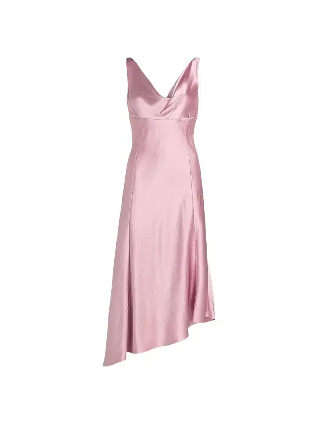 Jason Wu Collection Women's Satin Asymmetric Midi-Dress - Peony