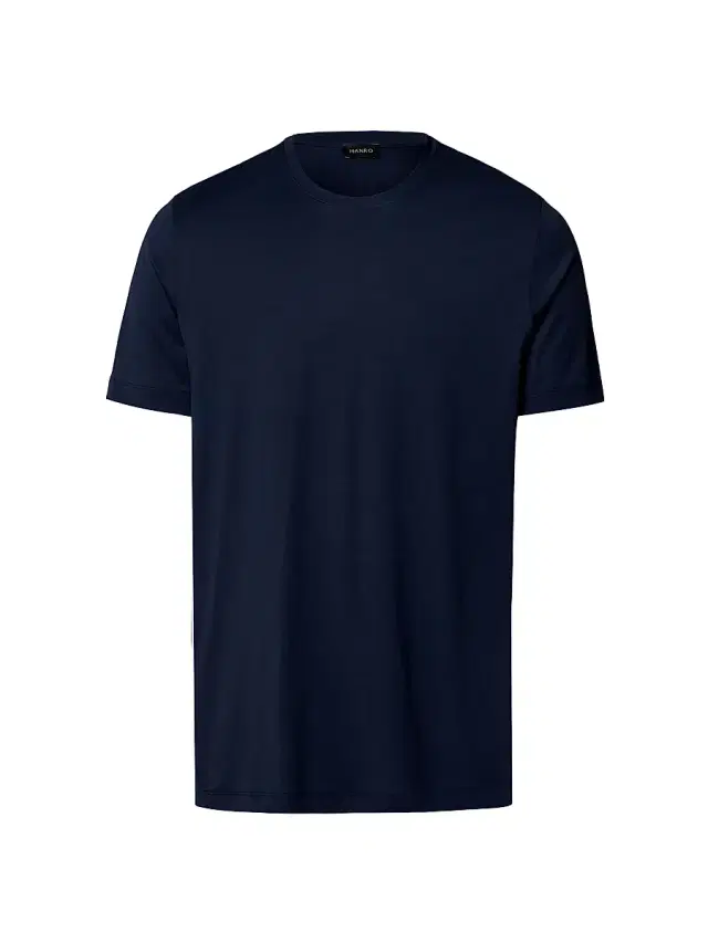 Hanro Night & Day Crewneck Tee - Deep Navy