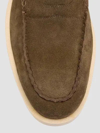 John Lobb Men's Pace Suede Loafers | Thumbnail 5 John Lobb Men's Pace Suede Loafers | Thumbnail 5
