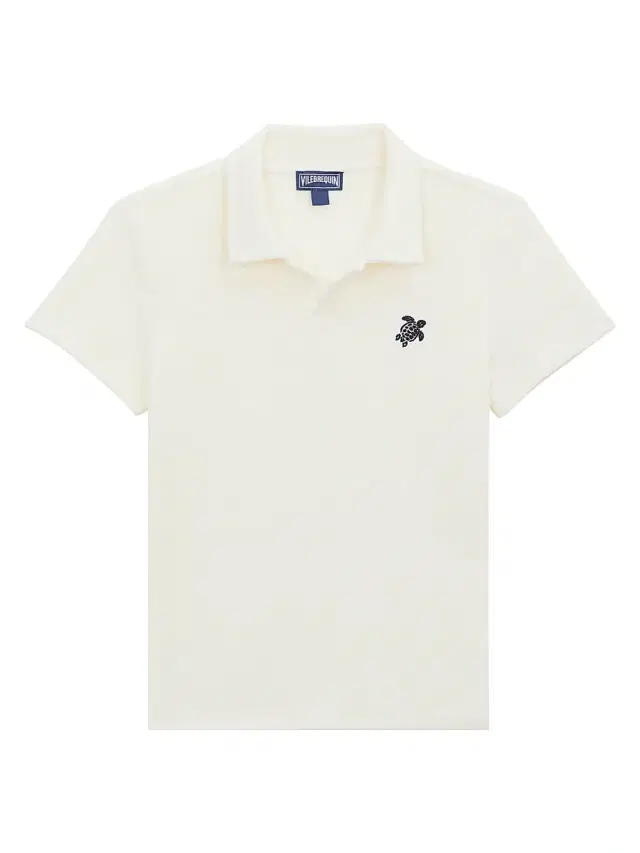 Baby Boy's, Little Boy's & Boy's Terry Cloth Polo Shirt - White