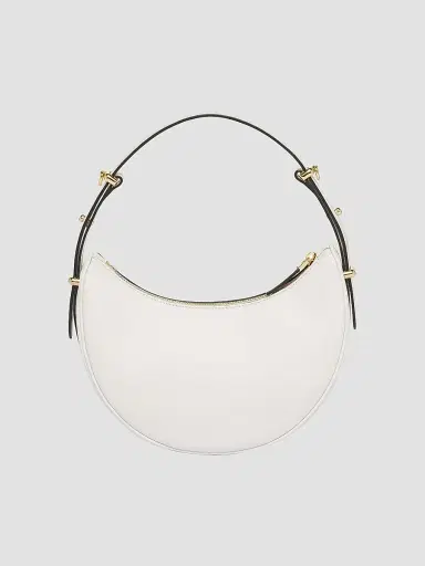 Prada Women's Arqué Leather Shoulder Bag - White | Thumbnail 3 Prada Women's Arqué Leather Shoulder Bag - White | Thumbnail 3