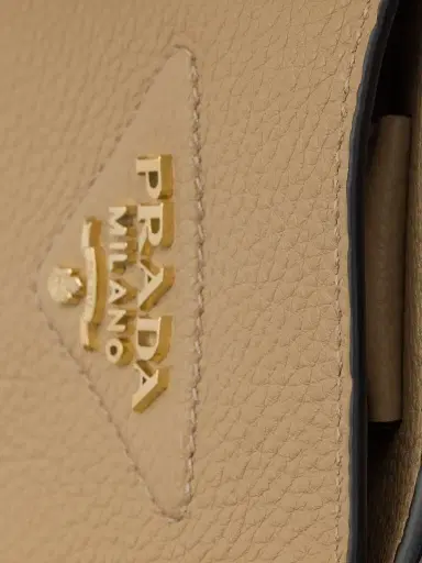 Prada Women's Medium Leather Shoulder Bag - Beige Khaki | Thumbnail 6