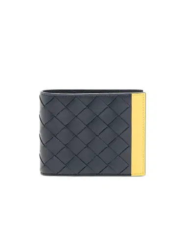 Bottega Veneta Men's Intrecciato Leather & Hardware Bifold Wallet | Thumbnail 1 Bottega Veneta Men's Intrecciato Leather & Hardware Bifold Wallet | Thumbnail 1