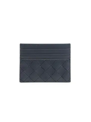Bottega Veneta Men's Intrecciato Leather & Hardware Card Holder | Thumbnail 2 Bottega Veneta Men's Intrecciato Leather & Hardware Card Holder | Thumbnail 2