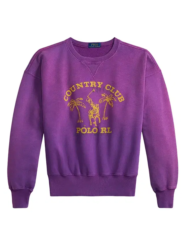 Polo Ralph Lauren Men's Vintage Fleece Cotton-Blend Sweatshirt