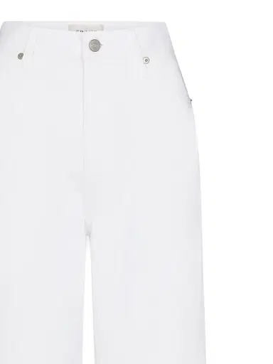 Frame Women's The Eyelet Wide-Leg Jeans - White | Thumbnail 8 Frame Women's The Eyelet Wide-Leg Jeans - White | Thumbnail 8