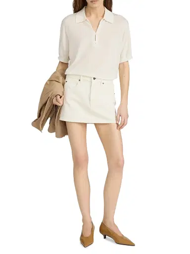 Frame Women's The Mini Skirt - Shell - Size 31 | Thumbnail 1