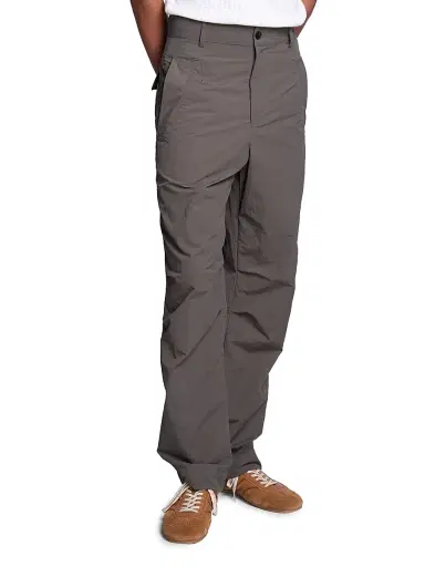 Dries Van Noten Men's Nylon Straight-Leg Pants | Thumbnail 4