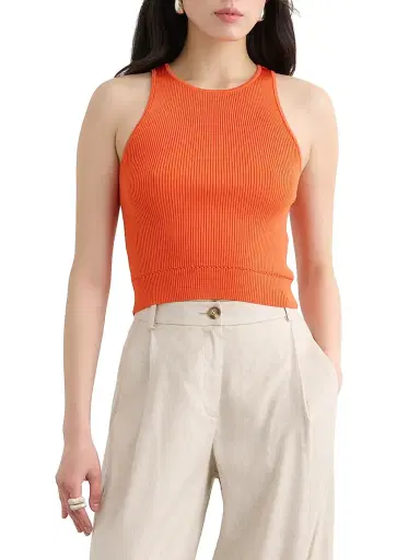 Toccin Women's Avery Racer Tank - Flame | Thumbnail 3 Toccin Women's Avery Racer Tank - Flame | Thumbnail 3