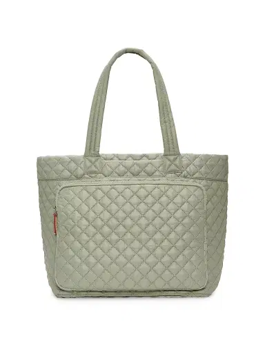 MZ Wallace Women's Metro Quilted Travel Tote Bag - Agave Green | Thumbnail 5