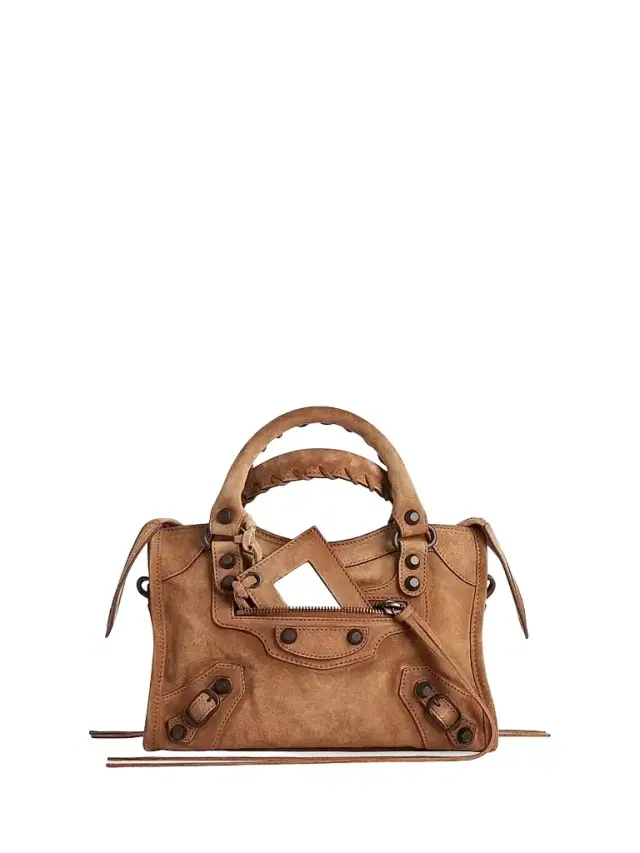 Balenciaga Women's Le City Top Handle Bag - Camel