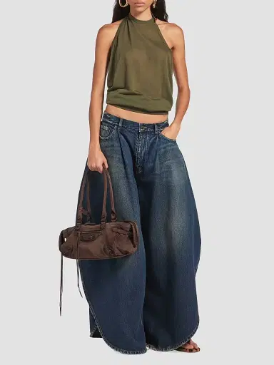 Balenciaga Women's Le City Top Handle Bag - Light Espresso | Thumbnail 2