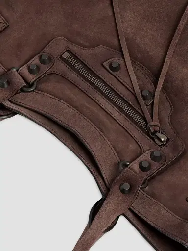 Balenciaga Women's Le City Top Handle Bag - Light Espresso | Thumbnail 7