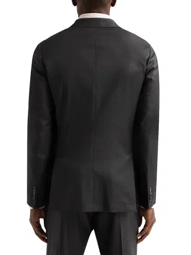 Paul Smith Men's Peak Lapel Wool Double-Breasted Blazer - Dark Brown - Size 44 | Thumbnail 3 Paul Smith Men's Peak Lapel Wool Double-Breasted Blazer - Dark Brown - Size 44 | Thumbnail 3