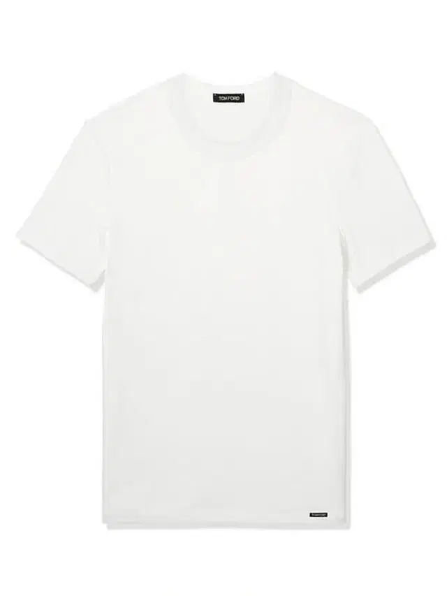 Men's Stretch-Cotton Crewneck T-Shirt - White