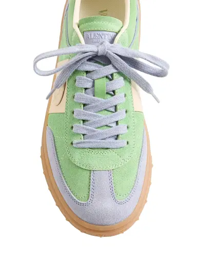 Valentino Garavani Women's Upvillage Crosta Sneakers - Mint Lilac Ivory - Size 6 | Thumbnail 5 Valentino Garavani Women's Upvillage Crosta Sneakers - Mint Lilac Ivory - Size 6 | Thumbnail 5