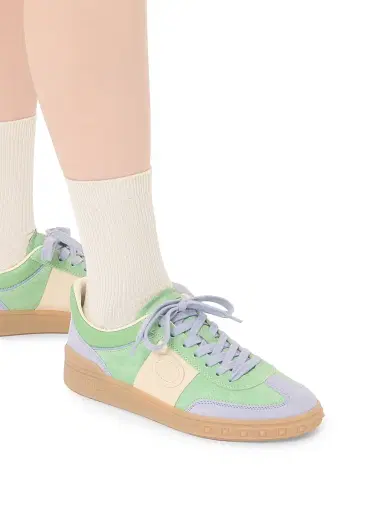 Valentino Garavani Women's Upvillage Crosta Sneakers - Mint Lilac Ivory - Size 6 | Thumbnail 7 Valentino Garavani Women's Upvillage Crosta Sneakers - Mint Lilac Ivory - Size 6 | Thumbnail 7